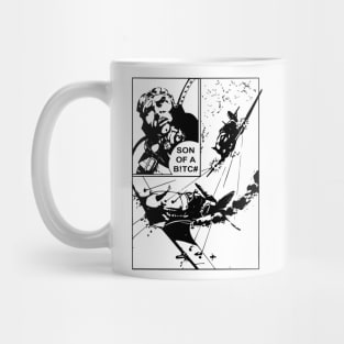 Comic Book Page Dogfight Mug